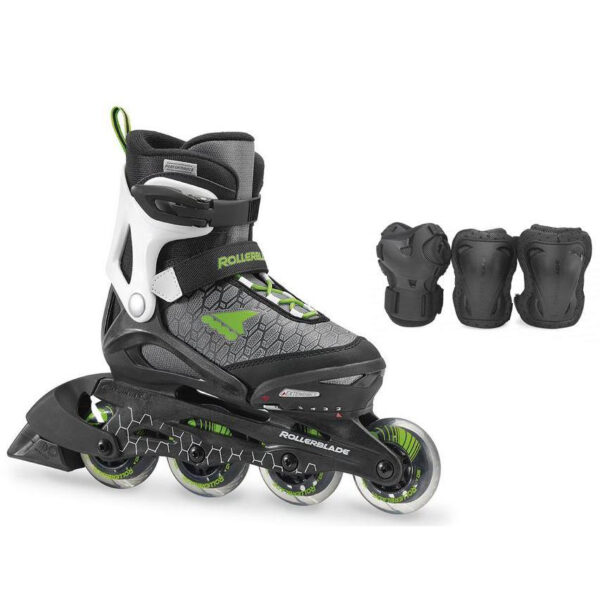 Ковзани роликові Rollerblade COMBO black/green