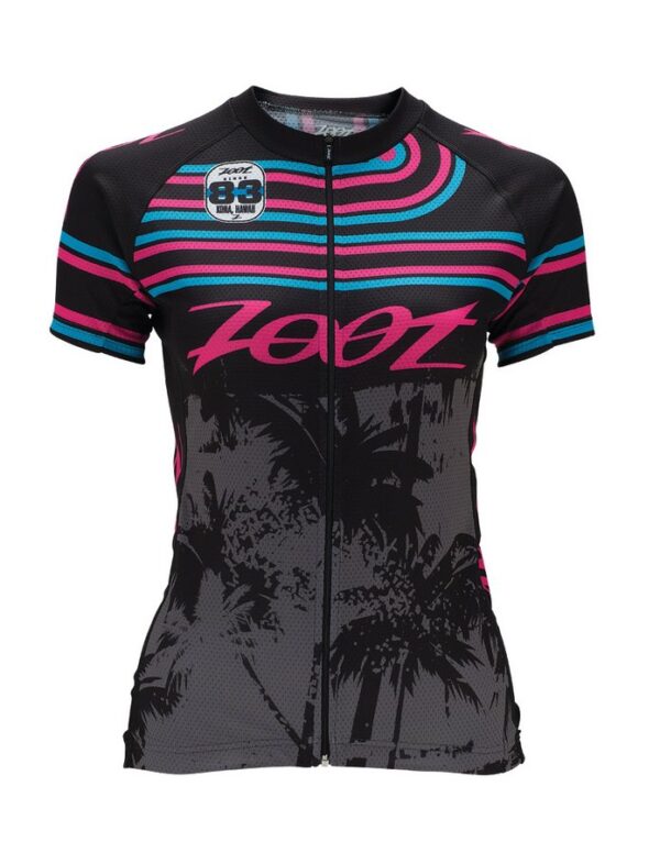 Футболки Zoot W Ultra Cycle Team Jersey splash/beet