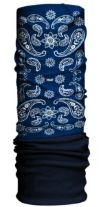 Бандани багатофункціональні HAD ORIGINAL FLEECE india paisley blue/dark blue