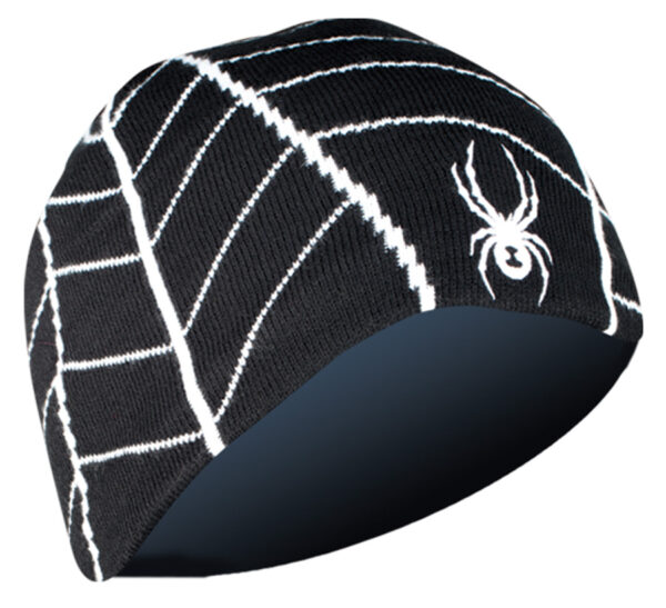 Шапки Spyder шапка WEB 019 blk/wht