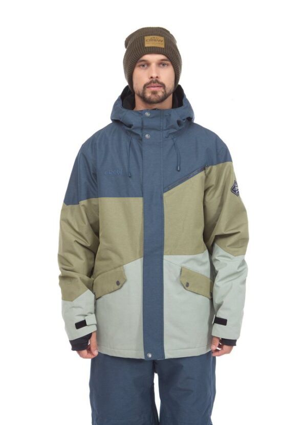 Куртки утеплені Crow WOODMAN orion blue/olive grey