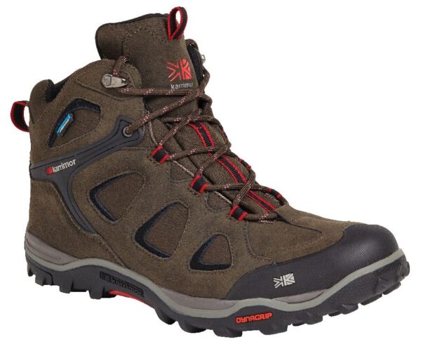 Черевики трекінгові Karrimor TOLEDO MID WEATHERTITE black/red