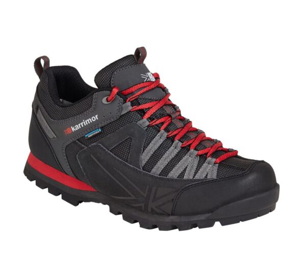 Черевики трекінгові Karrimor SPIKE LOW 3 WEATHERTITE black/red