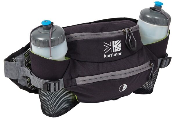 Сумки на пояс Karrimor RAID 5 (INC BOTTLES) Black/Grey