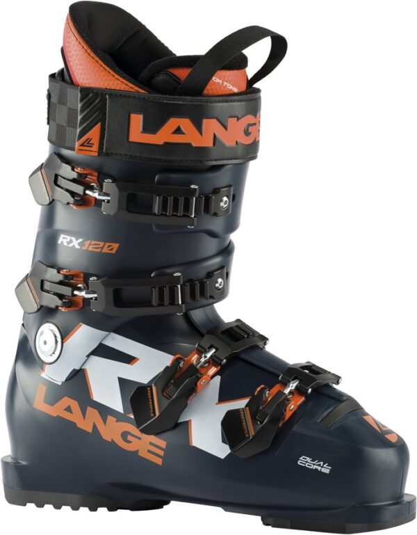 Черевики для гірських лиж Lange RX 120 black blue/orange