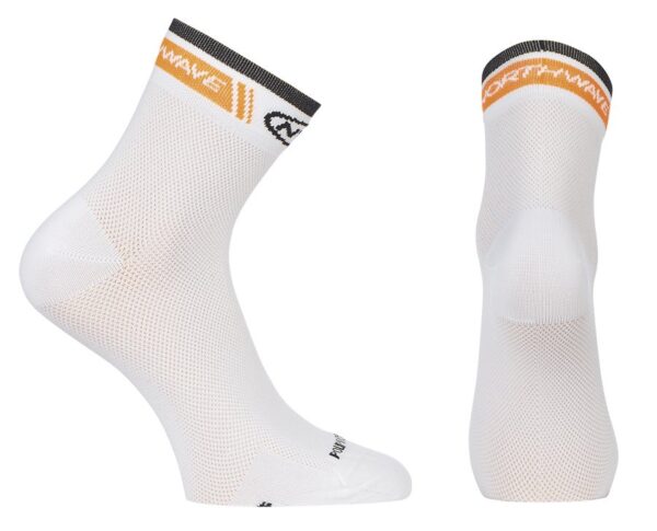 Шкарпетки Northwave LOGO SOCKS white/orange fluo