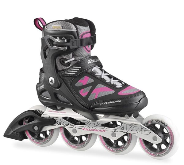 Ковзани роликові Rollerblade MACROBLADE 100 W black/pink