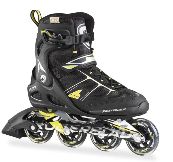 Ковзани роликові Rollerblade MACROBLADE 80 black/lime