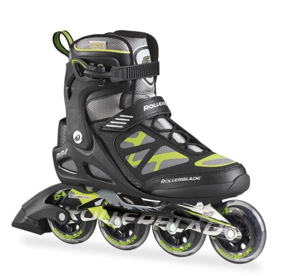 Ковзани роликові Rollerblade MACROBLADE 84 black/green