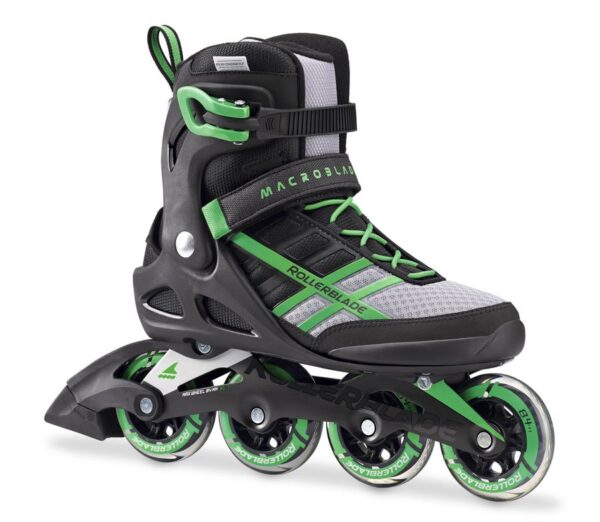 Ковзани роликові Rollerblade MACROBLADE 84 black/green