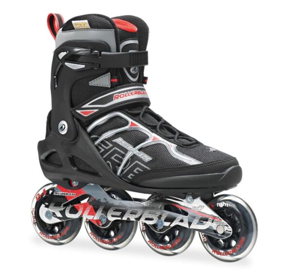 Ковзани роликові Rollerblade Macroblade 84 Alu black/red