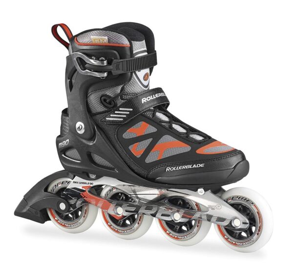 Ковзани роликові Rollerblade MACROBLADE 90 black/red