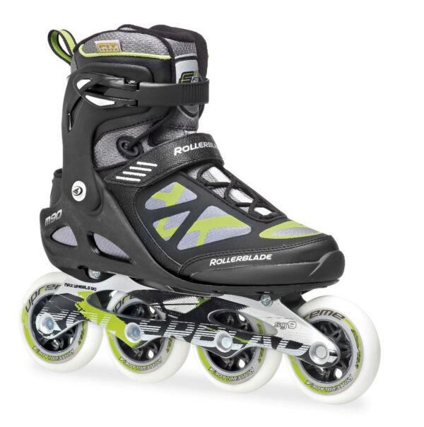 Ковзани роликові Rollerblade Macroblade 90 black/green