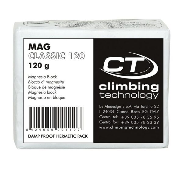 Магнезія для скелелазіння Climbing Technology BLOCK 120 G. white