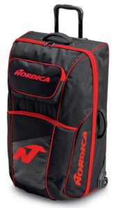 Сумки Nordica RACE DUFFLE ROLLER black/red