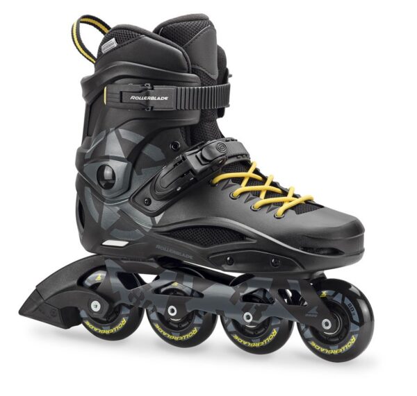 Ковзани роликові Rollerblade RB 80 black/yellow