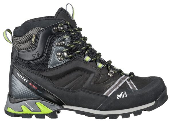 Черевики трекінгові Millet HIGH ROUTE GTX charcoal/acid green