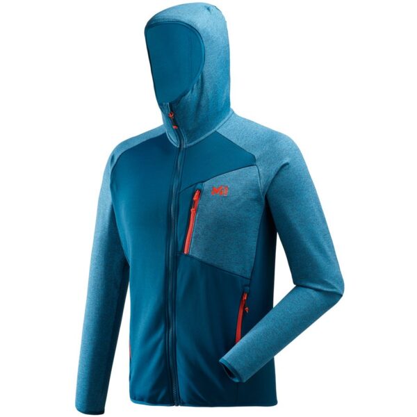 Кофти флісові Millet SENECA TECNO HOODIE poseidon electric blue