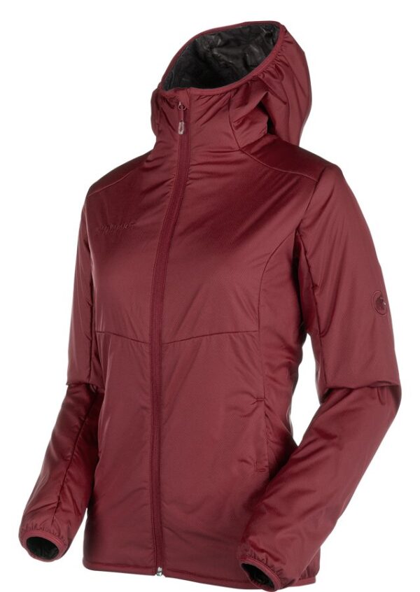 Кофти флісові Mammut RUNBOLD ADVANCED IN HOODED JACKET WOMEN merlot