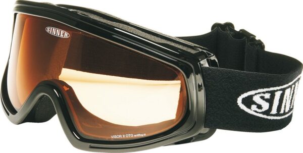 Окуляри маски Sinner Visor II OTG black/orange