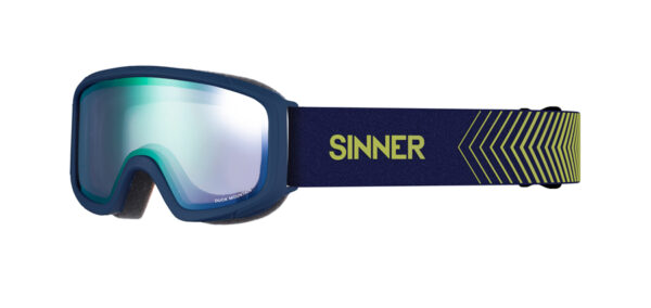 Окуляри маски Sinner DUCK MOUNTAIN mt dark blue/ dbl full blue mirror