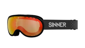 Окуляри маски Sinner VORLAGE mt black/ dbl full orange mirror vent