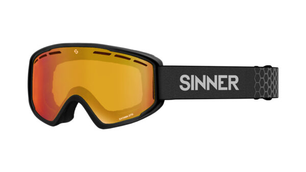 Окуляри маски Sinner BATAWA OTG mt black/ dbl orange vent