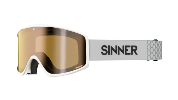 Окуляри маски Sinner SIN VALLEY mt white/ dbl gold mirror+dbl pink