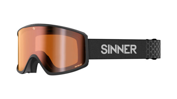 Окуляри маски Sinner SIN VALLEY+ mt black/ orange mirror+orng sintec