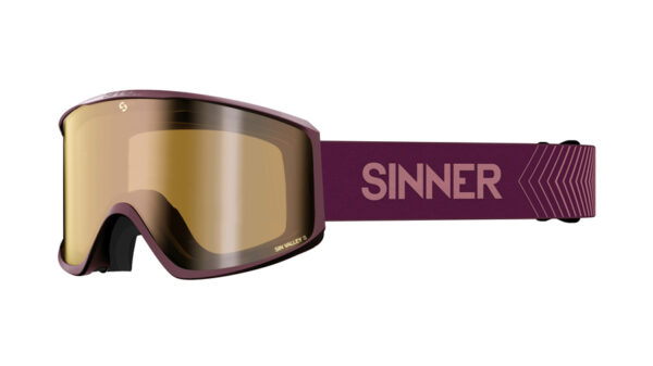 Окуляри маски Sinner SIN VALLEY S mt purple/ dbl gold mirror+dbl pink