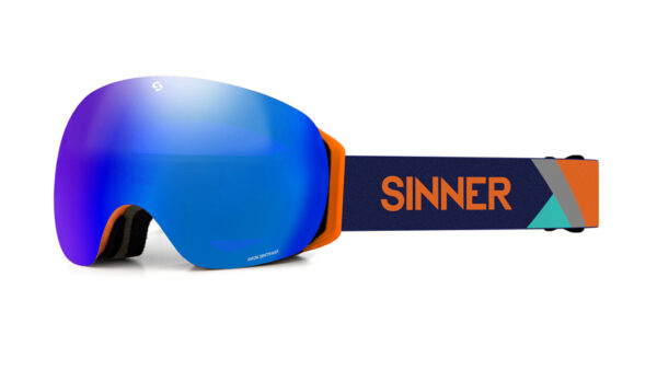 Окуляри маски Sinner AVON mt orange/ dbl blue sintrast+dbl orng sintrast