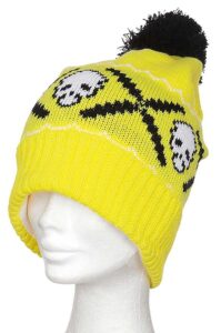 Шапки Level Skully yellow