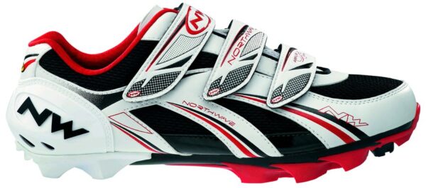 Туфлі велосипедні Northwave Велотуфли Sparta white/black/red