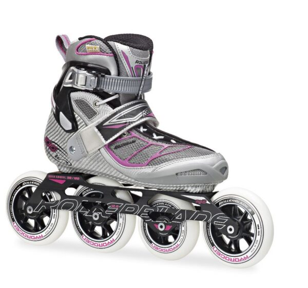 Ковзани роликові Rollerblade Tempest 100 W silver/purple