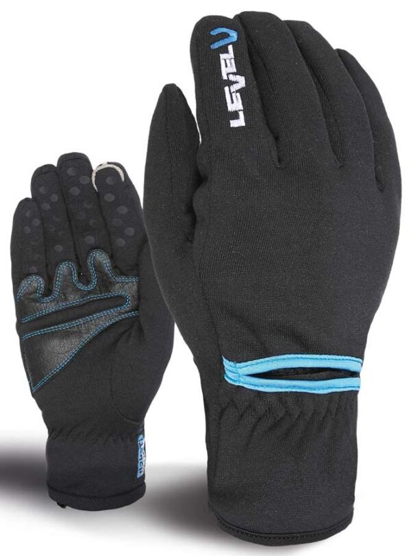 Рукавички Level Рукавички Trail Polartec I-Touch black