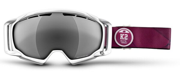 Окуляри маски K2 Captura white/burgundy, blue pink tripic mirror