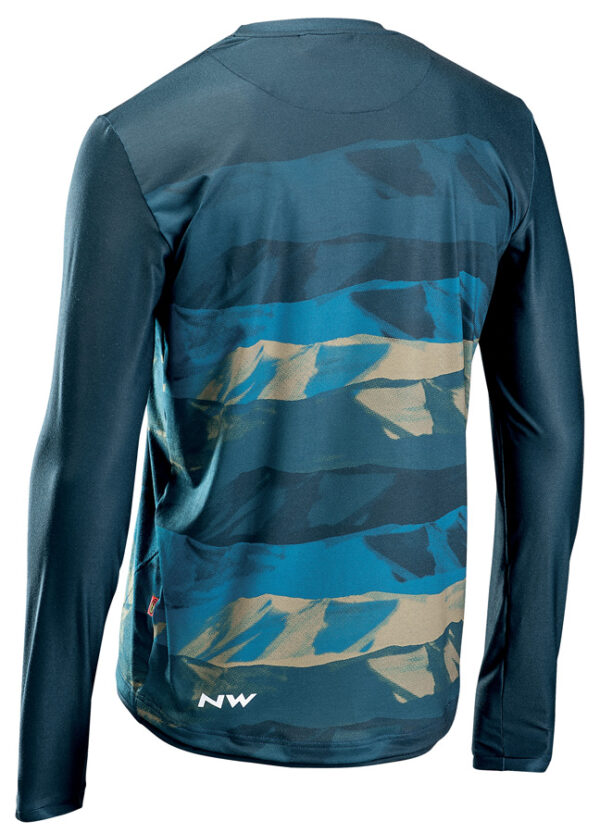 Футболки з довгим рукавом Northwave XTRAIL JERSEY LS blue/khaki