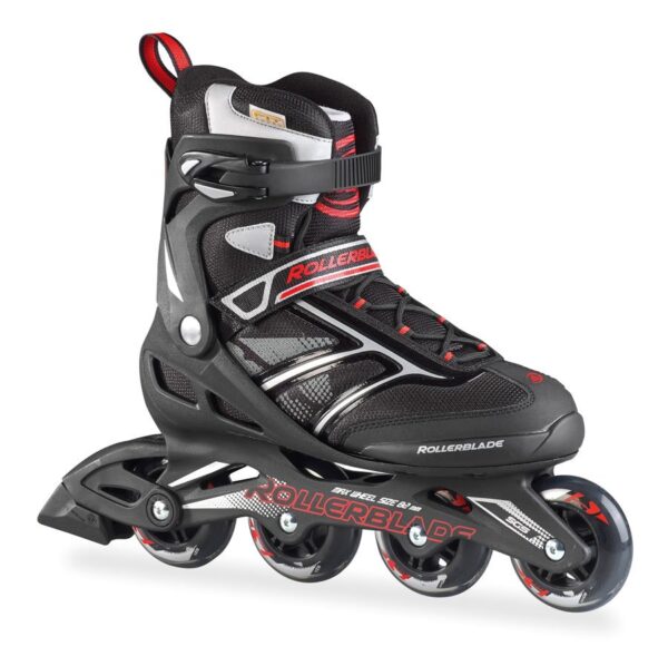 Ковзани роликові Rollerblade ZETRABLADE black/red